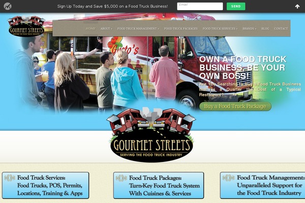 MyCuisine theme site design template sample