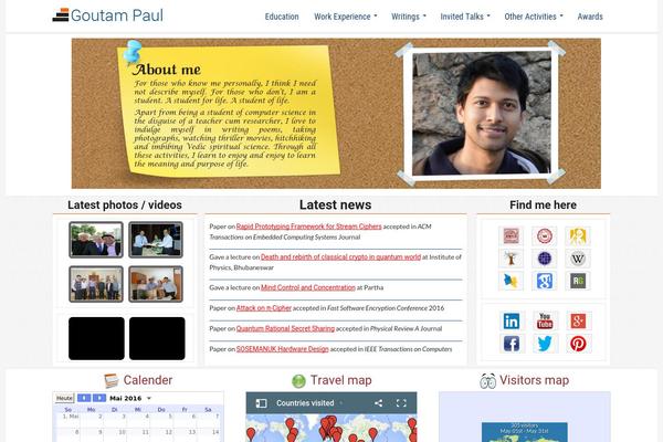 Site using Links With Icons Widget plugin