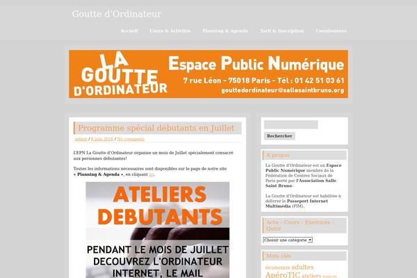 zeePersonal theme site design template sample