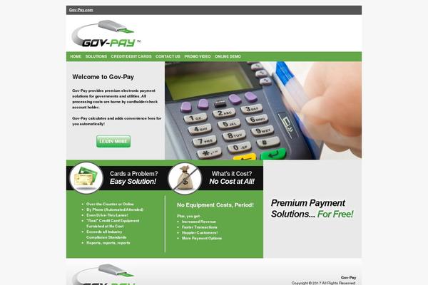 gov-pay.com site used Gov-pay