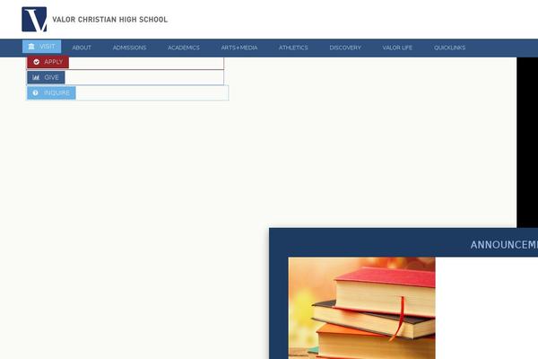 govalor.com site used Nsm-embeddable-content-theme