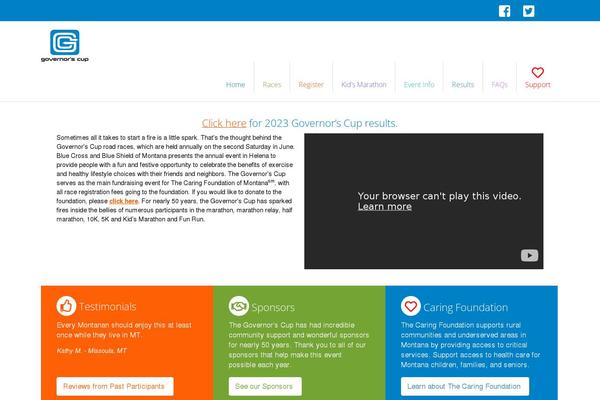 Site using Lightweight Grid Columns plugin