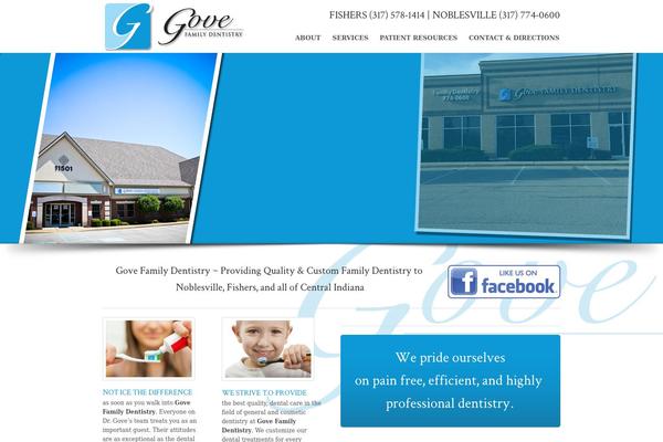 Promotion theme site design template sample