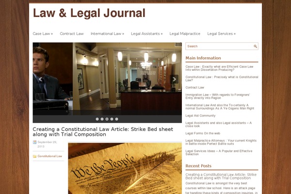 Lawyers theme site design template sample