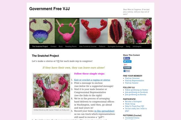 Twenty Ten theme site design template sample