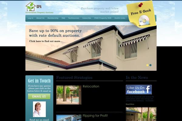 governmentpropertyauctions.com.au site used Gpa