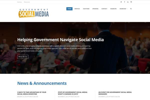 Fortune theme site design template sample