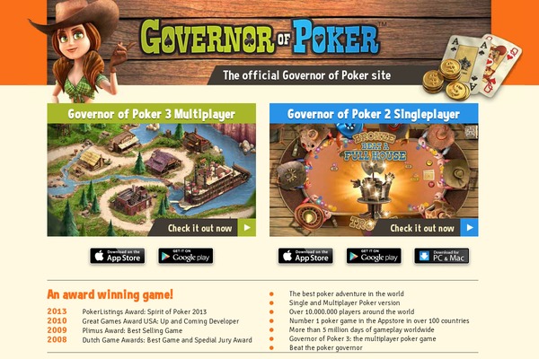 governorofpoker.com site used Gop