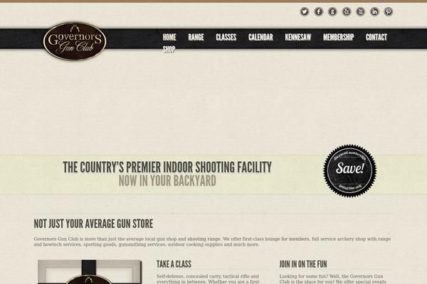 governorsgunclub.com site used Tensor_wp