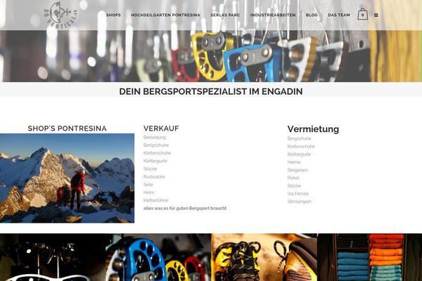 Bridge theme site design template sample