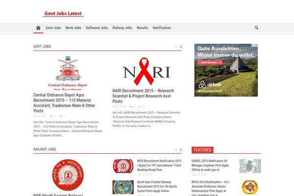 govtjobslatest.org site used Aplos