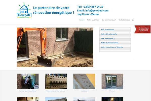 Site using WP Float plugin
