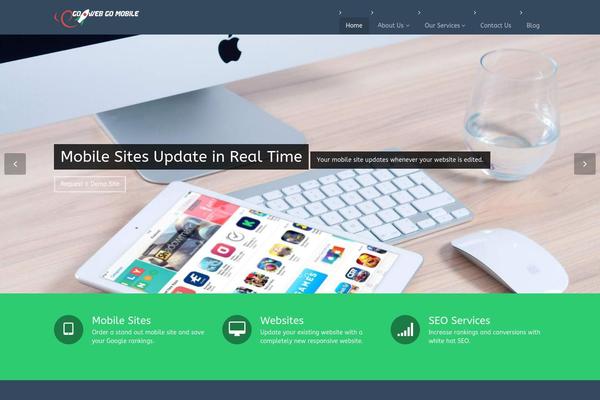 Flat Theme theme site design template sample