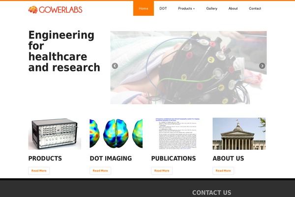 Discoverpro theme site design template sample