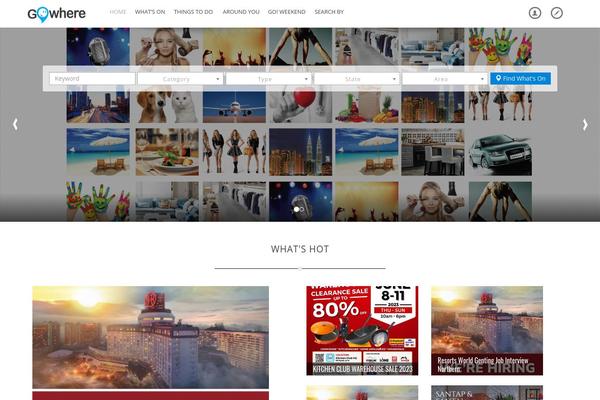 Javo Directory theme site design template sample