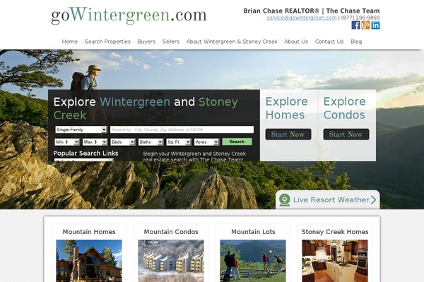 Hybrid theme site design template sample