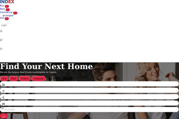 Voxel theme site design template sample
