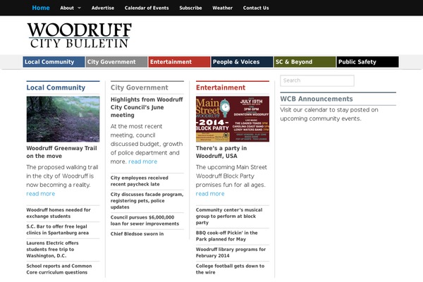 Xin Magazine theme site design template sample