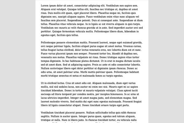 Thesis 1.8.5 theme site design template sample