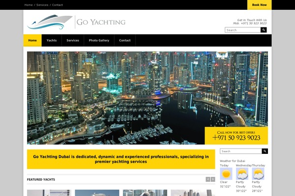 Moderno theme site design template sample