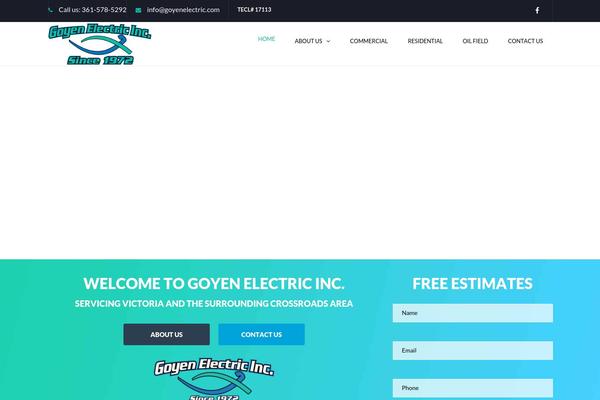 TheFox theme site design template sample