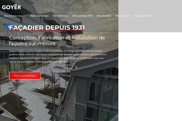 Definity website example screenshot