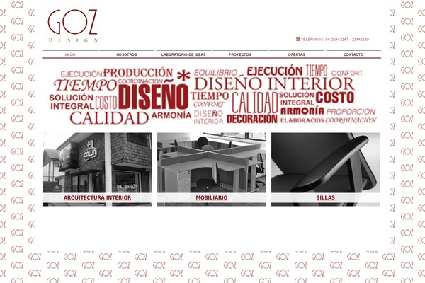 goz.cl site used Goz