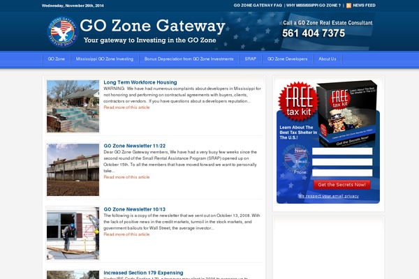 GOZone theme websites examples