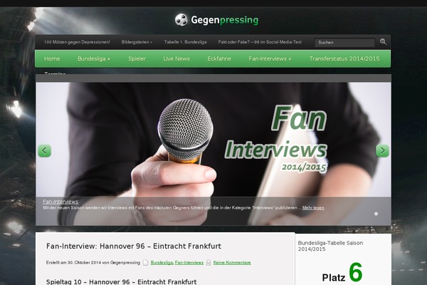 Footballnet theme site design template sample