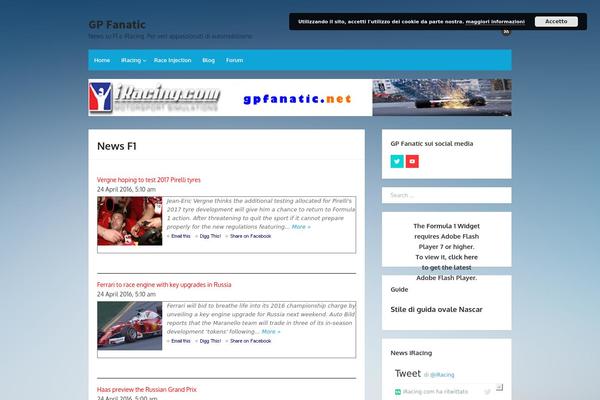 The Box theme site design template sample