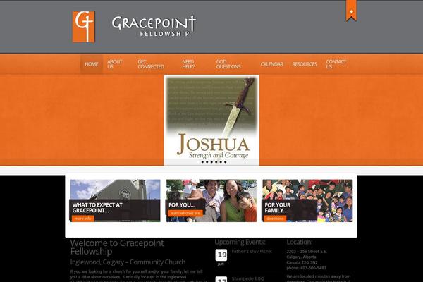 Churchope theme site design template sample