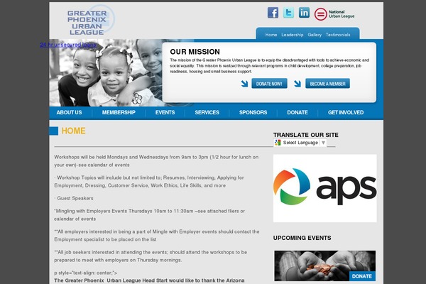 urbanleague theme websites examples