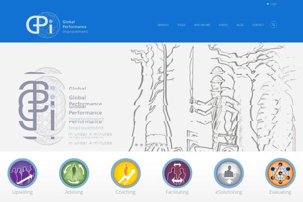 Grecko theme site design template sample