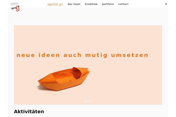 Milano theme site design template sample