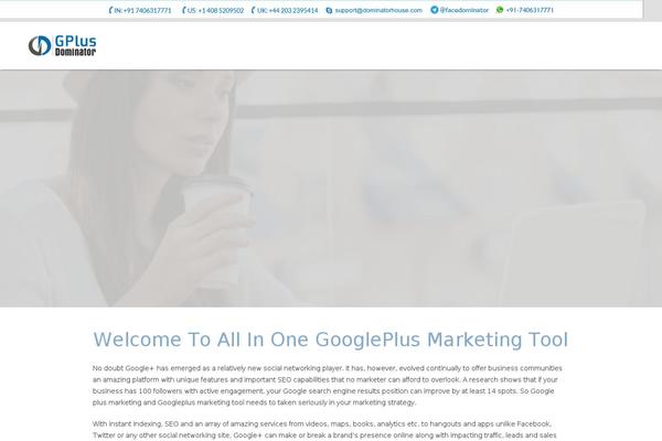Zephyr theme site design template sample
