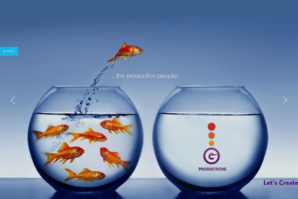 gproductionsinc.com site used Squared-wp