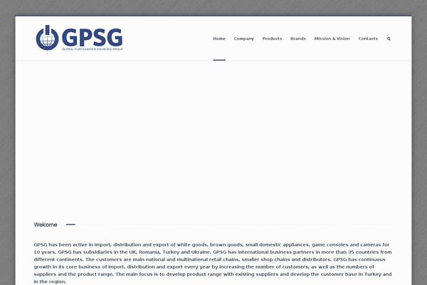 Minicorp theme site design template sample