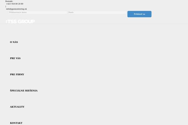 gpsmonitoring.sk site used Impreza_childtheme