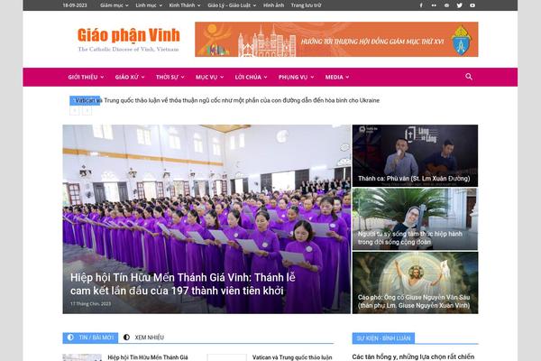 Site using Youtube-gallery-vc plugin