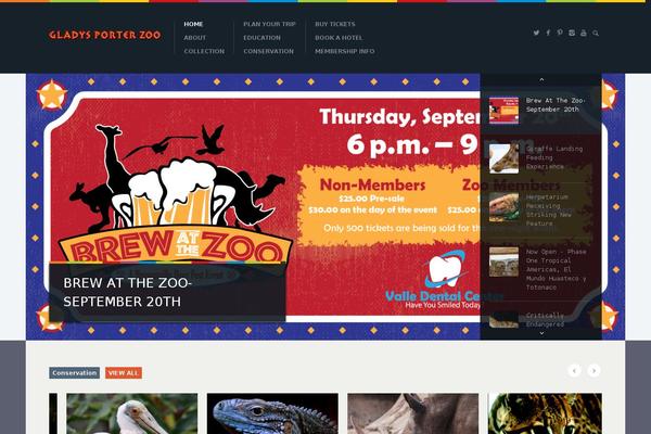 Biosphere theme site design template sample