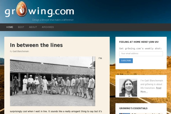 Site using Simple Google Analytics plugin