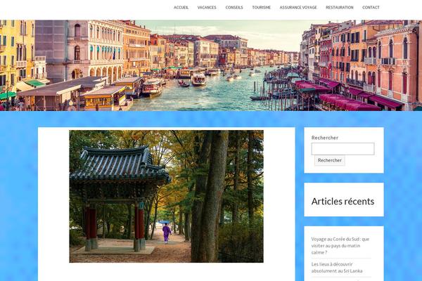Site using Travel-agency-companion plugin