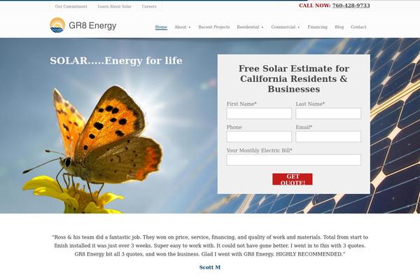 Limitless theme site design template sample