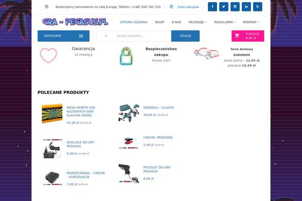 gra-pegasus.pl site used Digitech