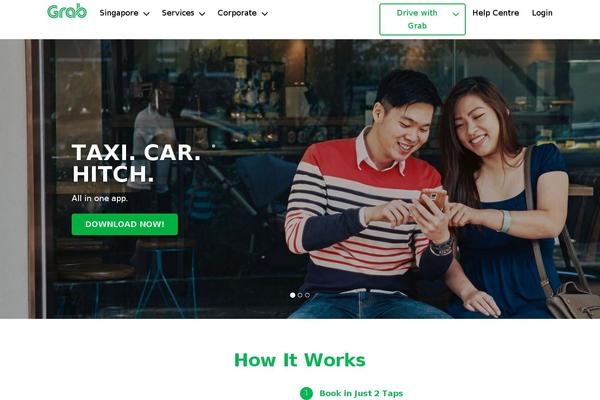 grab.com site used Grabsg