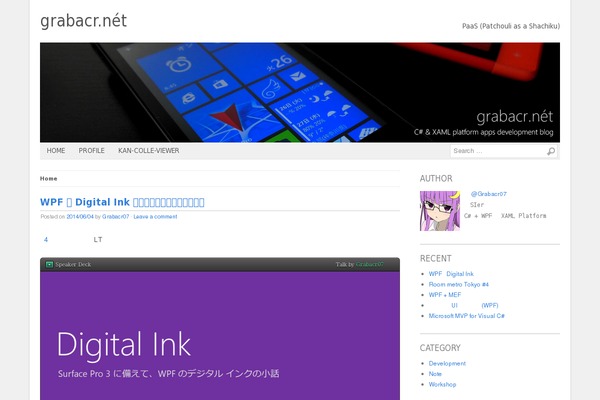 Site using About Me plugin