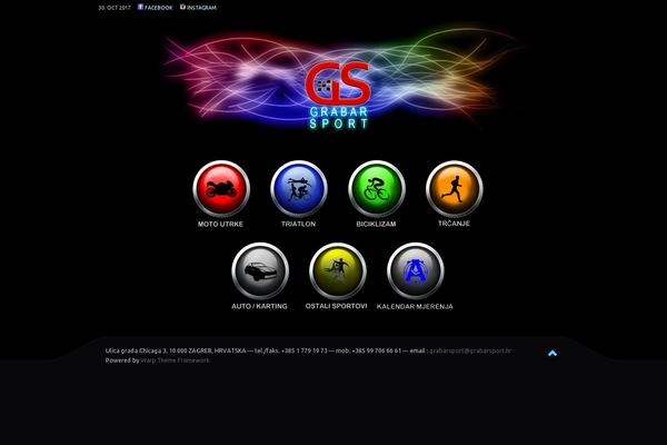 Catalyst theme site design template sample