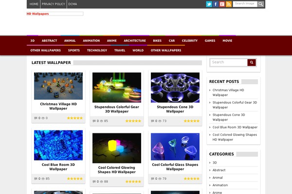 Kodok theme site design template sample