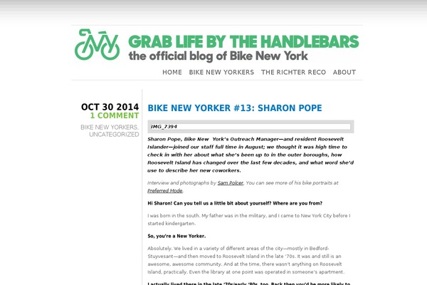 bike-ny theme websites examples