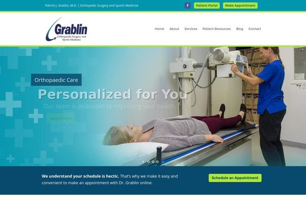 Total theme site design template sample